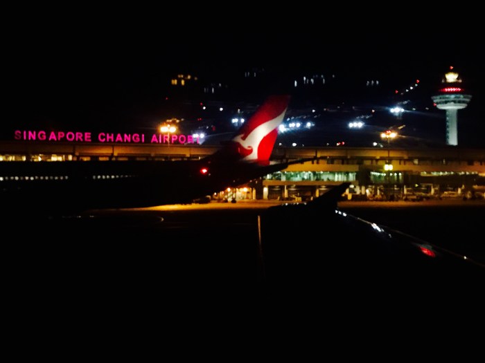 Qantas - Singapore Changi airport