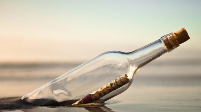 Message in a bottle (a.k.a. Chronicles of Coronavirus)