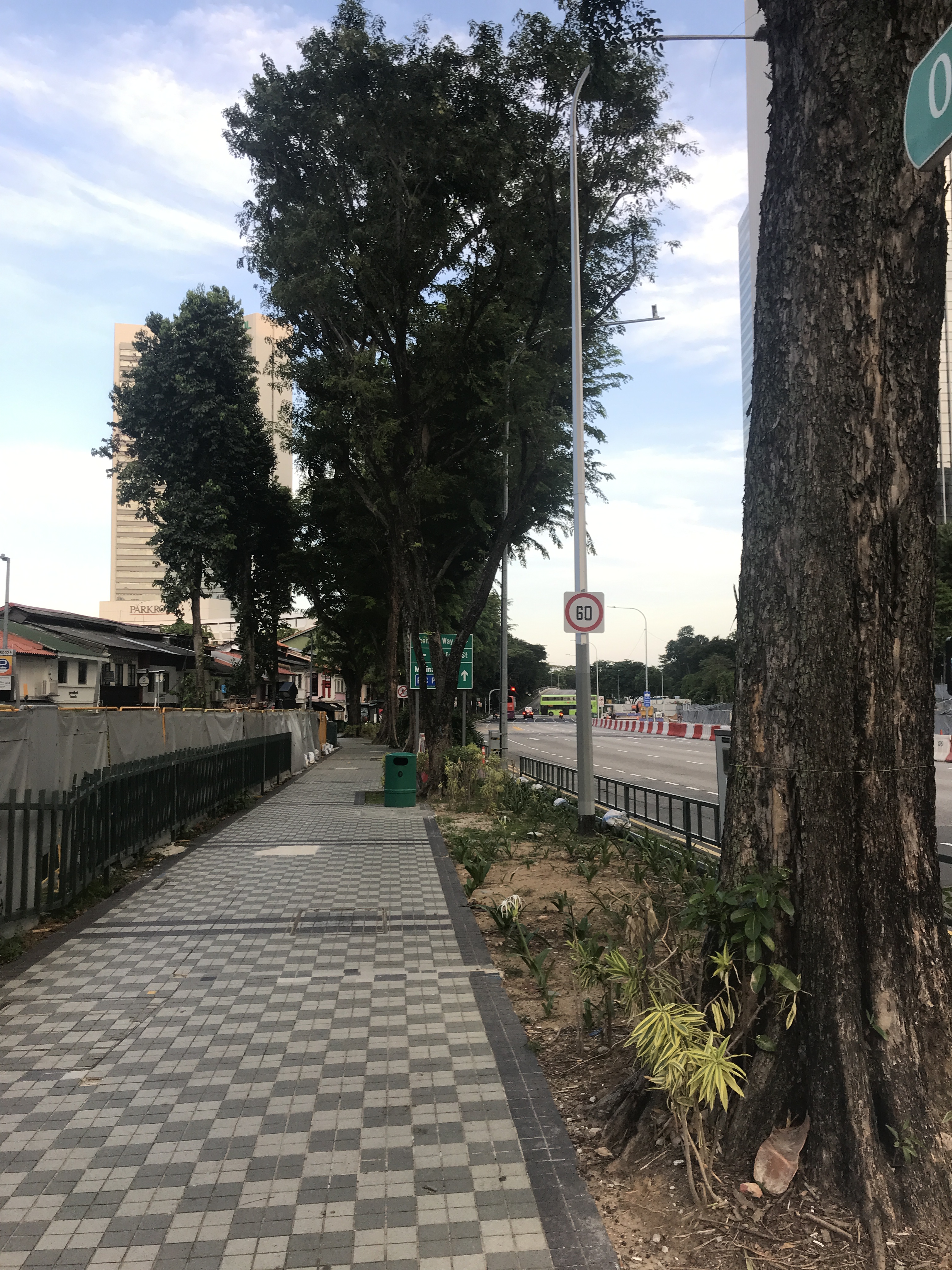 The city is completely empty