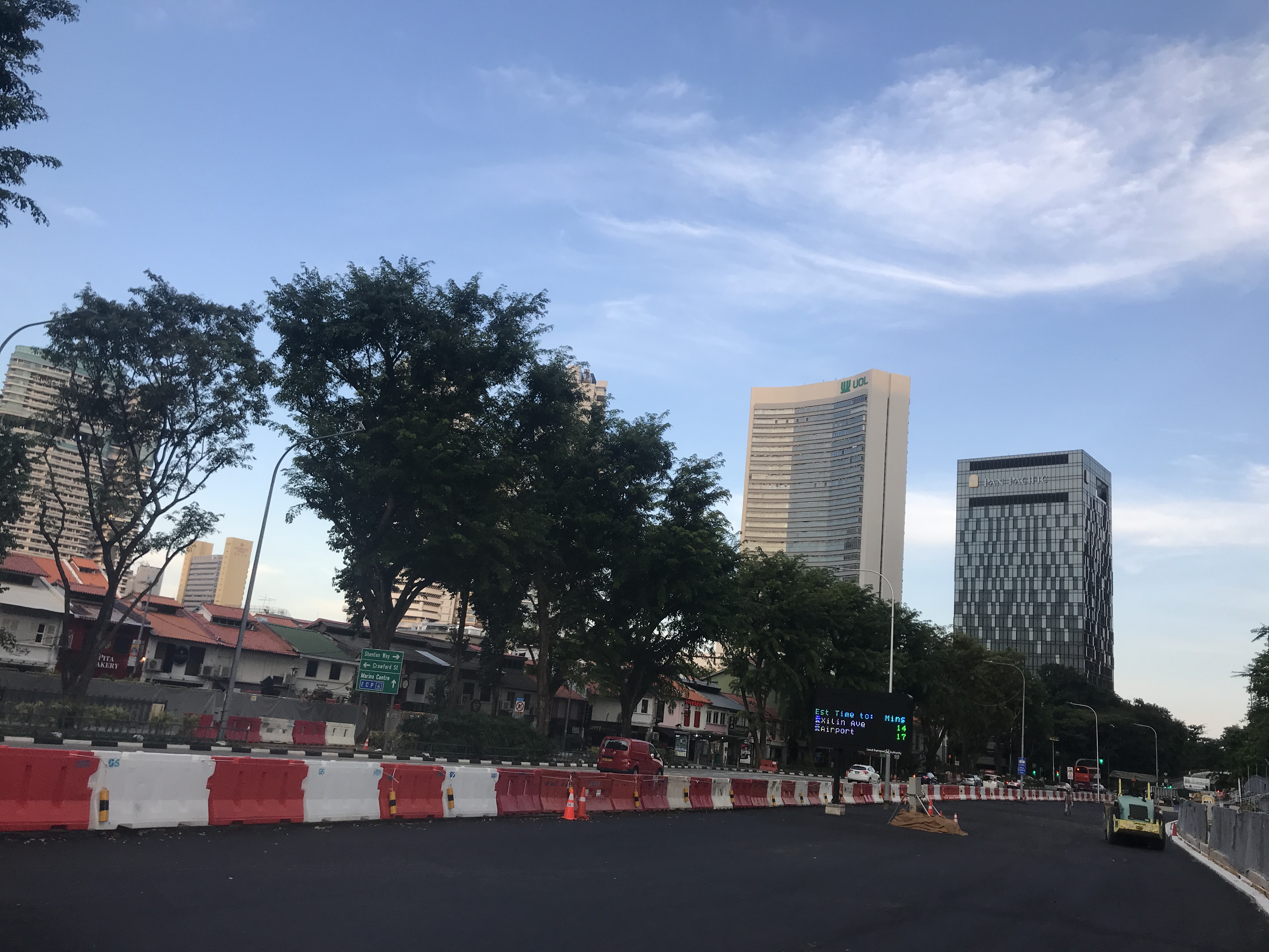 The city is completely empty