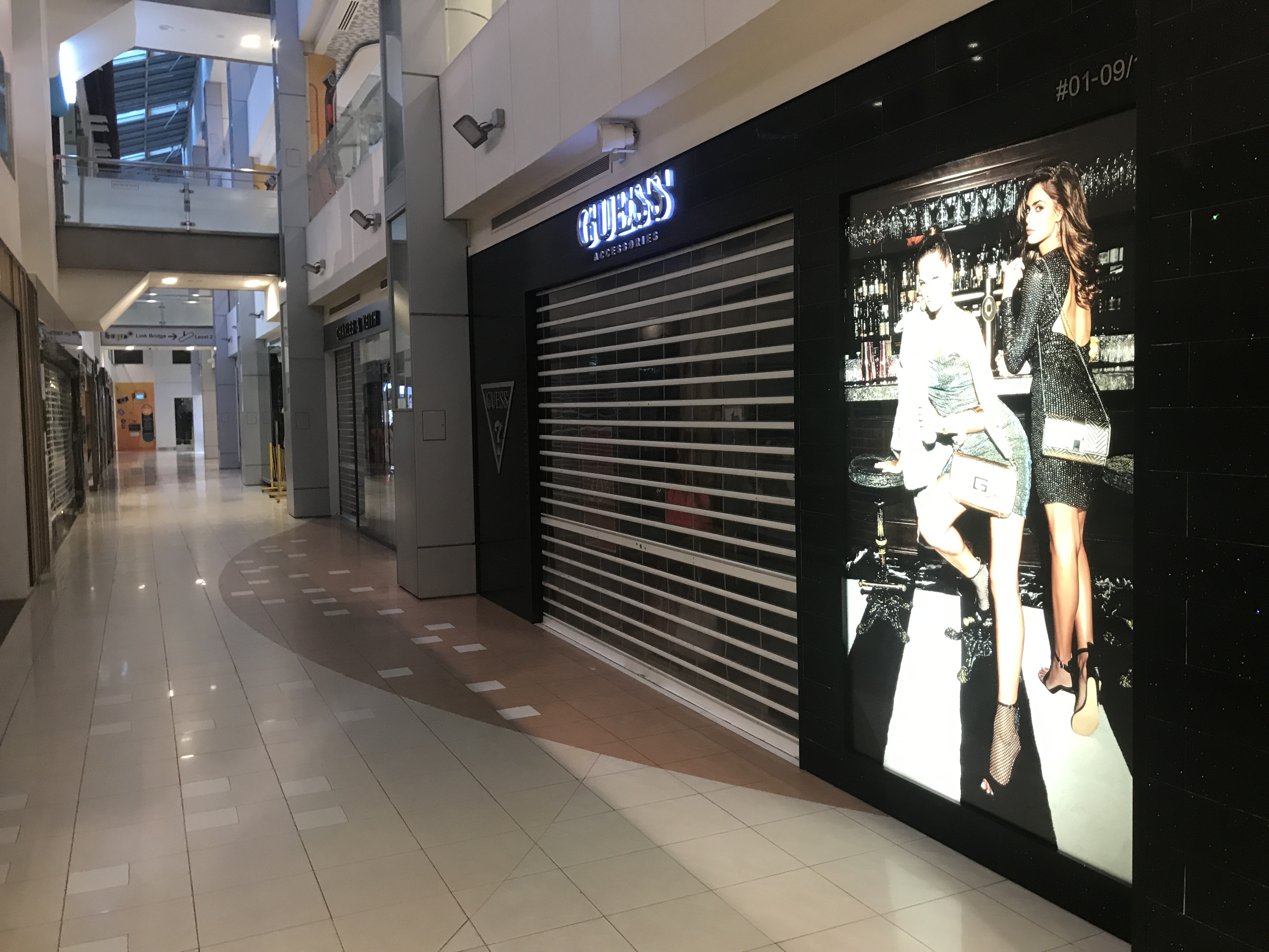 The city is completely empty